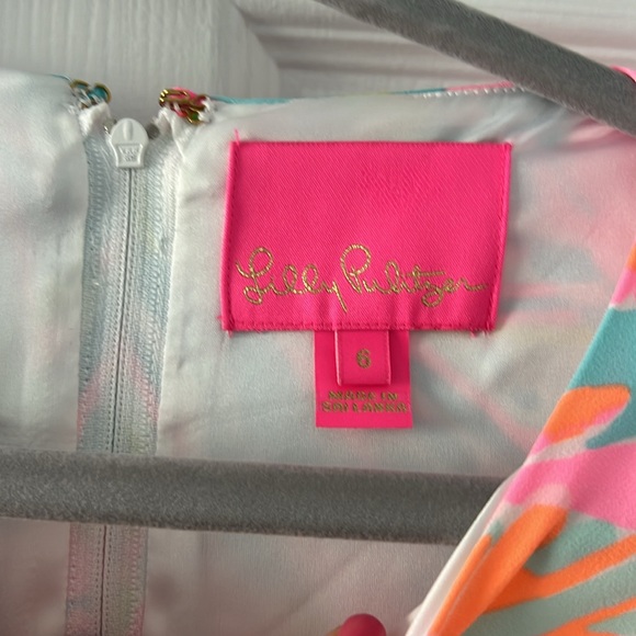 Lilly Pulitzer Maisie Romper Like New Sz.6 - Picture 5 of 6